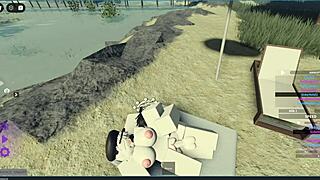 Roblox girl gets roughly fucked on sunny beach