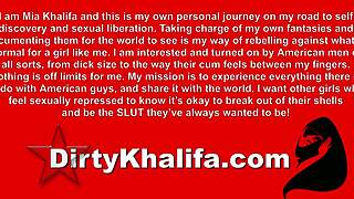 mia khalifa handles massive black shaft expertly