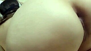 Submissive Blonde Licks Cum Off Feet After Spanking Session