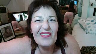I feel so connected watching timmie jerk off his cock with encouragement from mature redhead dawnskye1962