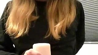 wow, watch this transgirl bang a fleshlight in full vid!!