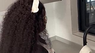 i caught my ebony maid riding her boss, full clip on xred.
