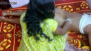 Telugu babe sucks hard cock with deep intensity