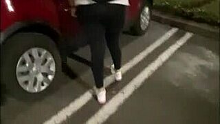 Flashing My Ass in Public Store Before Masturbating in Restroom