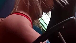 Gosei Slips Hand Into Loirinha’s Tight Rear With Outdoor Sex Toy