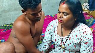 Intimate Encounter with Neighbor Bhabhi Testing Her Tight Pussy in College.