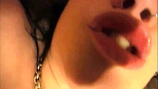 Brunette Teen Hottie Flashes Her Big Tits on Webcam
