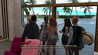 Complete Gameplay - A Life Worth Living Part 6 with Big Cock and Cheating Wife Action. Watch Her Natural Tits Bounce in Bikini Scenes.