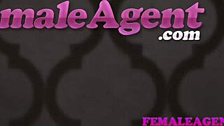 Busty Agent's Toy Drives Sexy Model to Orgasm