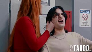 Siri Dahl and Lauren Phillips Bang Stepson Elias in Classroom Threesome