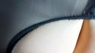 Shiny Pantyhose Fetish - Naughty Secretary Seduces Boss with Kinky Moves