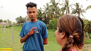 Beautiful Village Girl Enjoys Hardcore Sex with Clear Audio