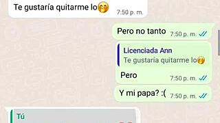 mi madrastra gets wild chatting online with me
