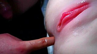 i slid my finger and dick into this tight pussy