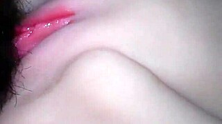 i slid my finger and dick into this tight pussy