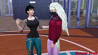 Hinata and friends in wild game with Madara and Videl. Clothes off leads to unexpected creamy finish!