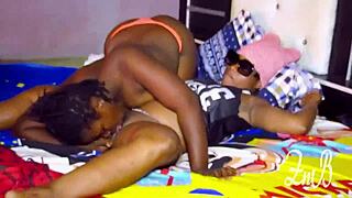 Pussy Licking And Fingering Action With The Sexy Girl Next Door In Hot Homemade Fun
