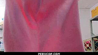 Hot Bikini Model Teen Caught Stealing Lingerie, Punished by Pervcop