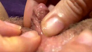 I’m Shaking from Big Clit Orgasm in Closeup View