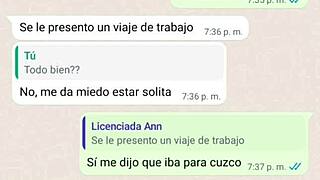 mi madrastra gets wild chatting online with me