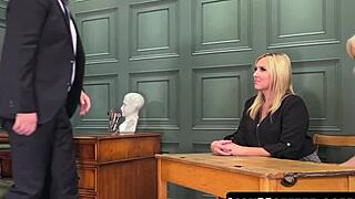 Stepmom Charlie Rae and Gigi Patsy share principal's cock.