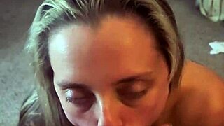 Submissive Wife Turns Cumslut in Best Blowjob Ever, Swallowing and Taking a Facial in Red Exclusive Teaser!