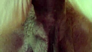 Foot job creampie explodes with my sexy girlfriend