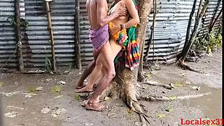 Raini Time Bengali Boudi Outdoor Sex with Intense Passion Official Video
