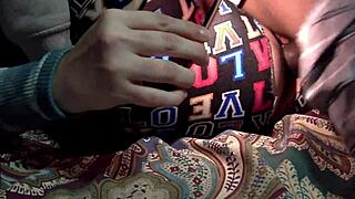 stepsister cheats on boyfriend, bangs stepbrother's college friend. her tight wet pussy got filled with cum dripping down!
