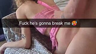Real Cheating Girlfriend Richelle Rose Becomes Submissive Cumslut