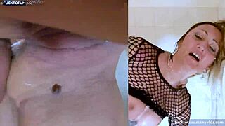 Anal destruction with piss in ass for submissive wife