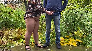 Couple Bonds with Public Peeing Fetish Fun