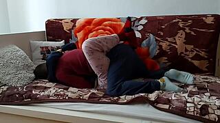 Horny Petite Brunette Babe Fucked Deep in Tight Pussy by Big Cock