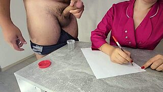 Sperm Donation: The Nurse JERKS OFF the Patient!