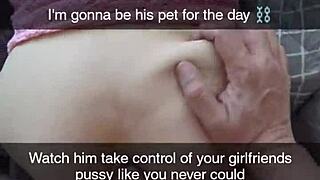 Real Cheating Girlfriend Richelle Rose Becomes Submissive Cumslut