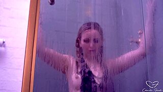 Solo Charlie Forde Masturbates Her Clit with Wild Fun