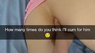 Real Cheating Girlfriend Richelle Rose Becomes Submissive Cumslut