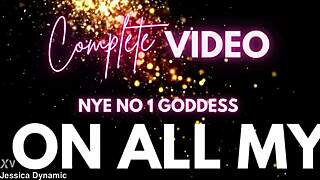 NYE No1 Goddess Preview - Jessica Dynamic Stuns in Sensual Christmas Dance. Watch Her Dominate!