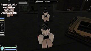 Found Precious Girl and Fucked Her Hard in Roblox Criminality Condo