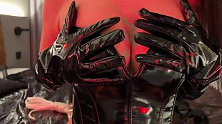 Hey, wanna see Eva Keks dive into the dark side with intense BDSM action in latex?