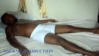 Spirit wife comes alive in a curvy ebony roleplay scene