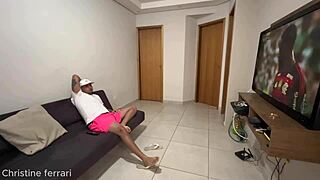 Brazilian Hotwife Seizes Chance for Anal Creampie While Husband's Out. Full Video on XvideosRed or Sheer Link in Profile!
