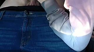 Public Pickup Car Blowjob with Cute Teen