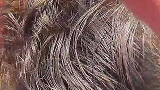 Amateur couple’s blowjob and doggy style banging with cum in mouth outdoors