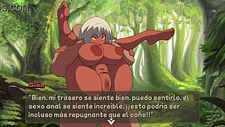 NTR Rice Shion takes on intense anal action in wild game