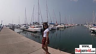 What Makes Amateur Thai Teen Cherry in Sexy Uniform Crave a Big White Dick for Hard Doggystyle?