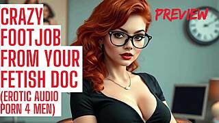 Unleash Your Foot Fetish with Hot Psychiatrist Audio