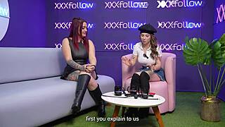 Christy Evans, dominatrix swinger, fucks Dani Ortiz raw. Then she pounds hard in XXXFollow Sessions 8.