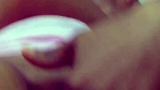 big boobs horny lady craves early morning sex with desperate moans.