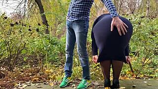 Have you seen your mother-in-law peeing outdoors in a dress?
